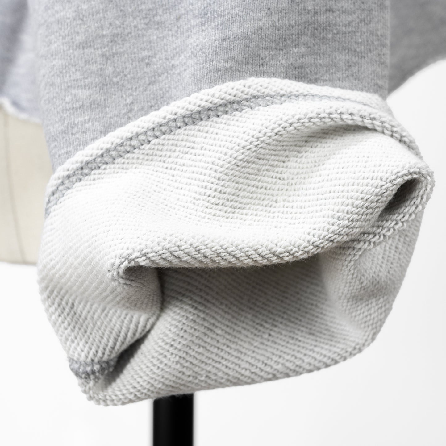 25SS SACRA エクストラファインフリースクロップドトップ