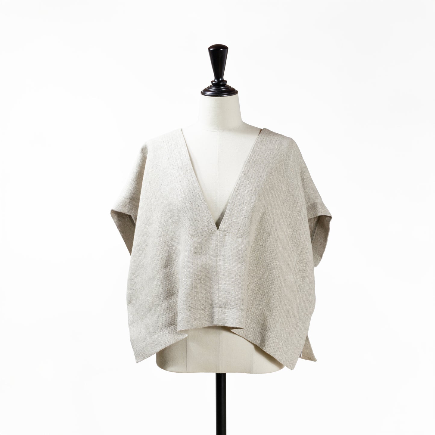 25SS SACRA ラスティックリネントップ