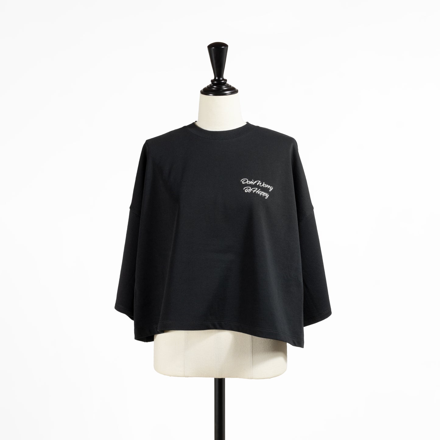 25AW SACRA エクストラファイン フリース クロップド ロゴトップ 125554091