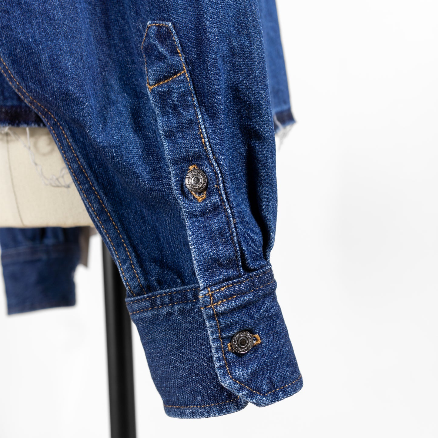 25AW SACRA オーセンティックデニムクロップドシャツ 125513071