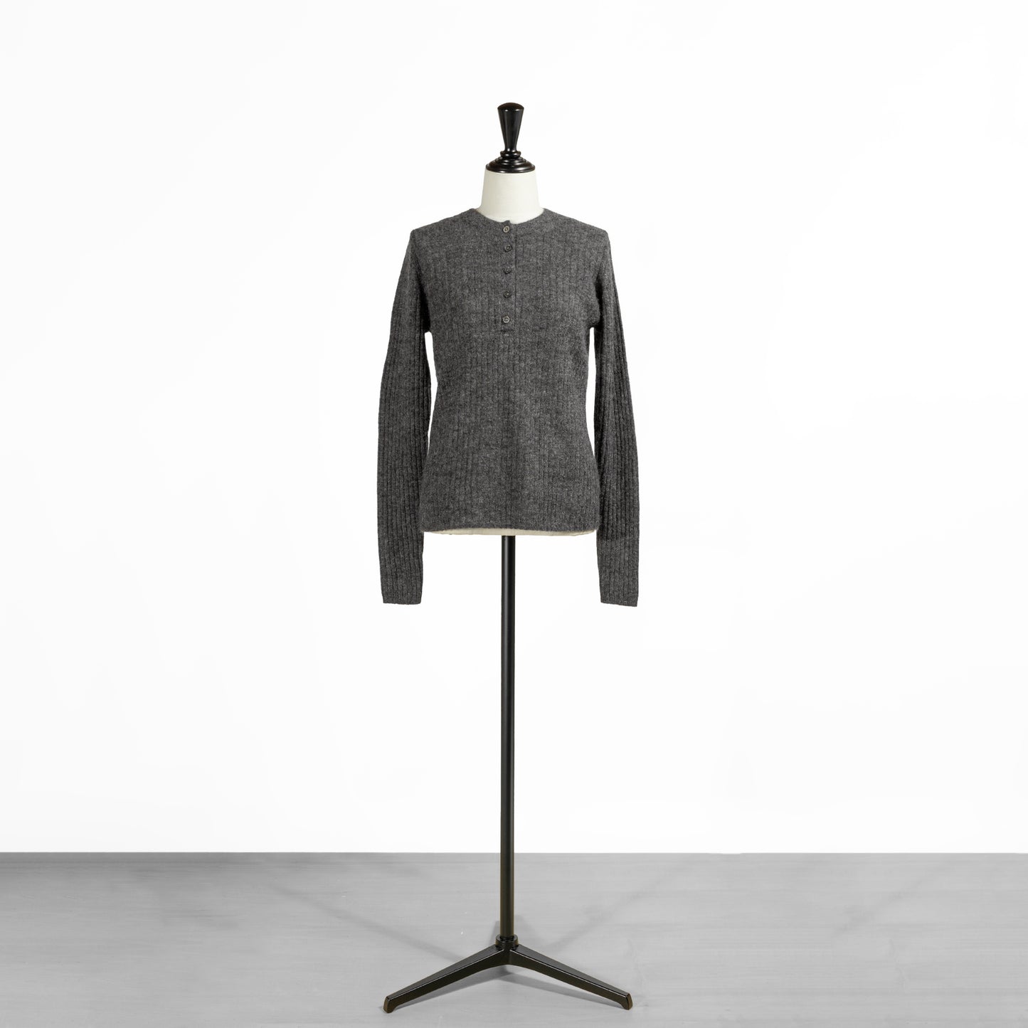 25AW SACRA エクストラファインモヘヤリブトップ 125535081