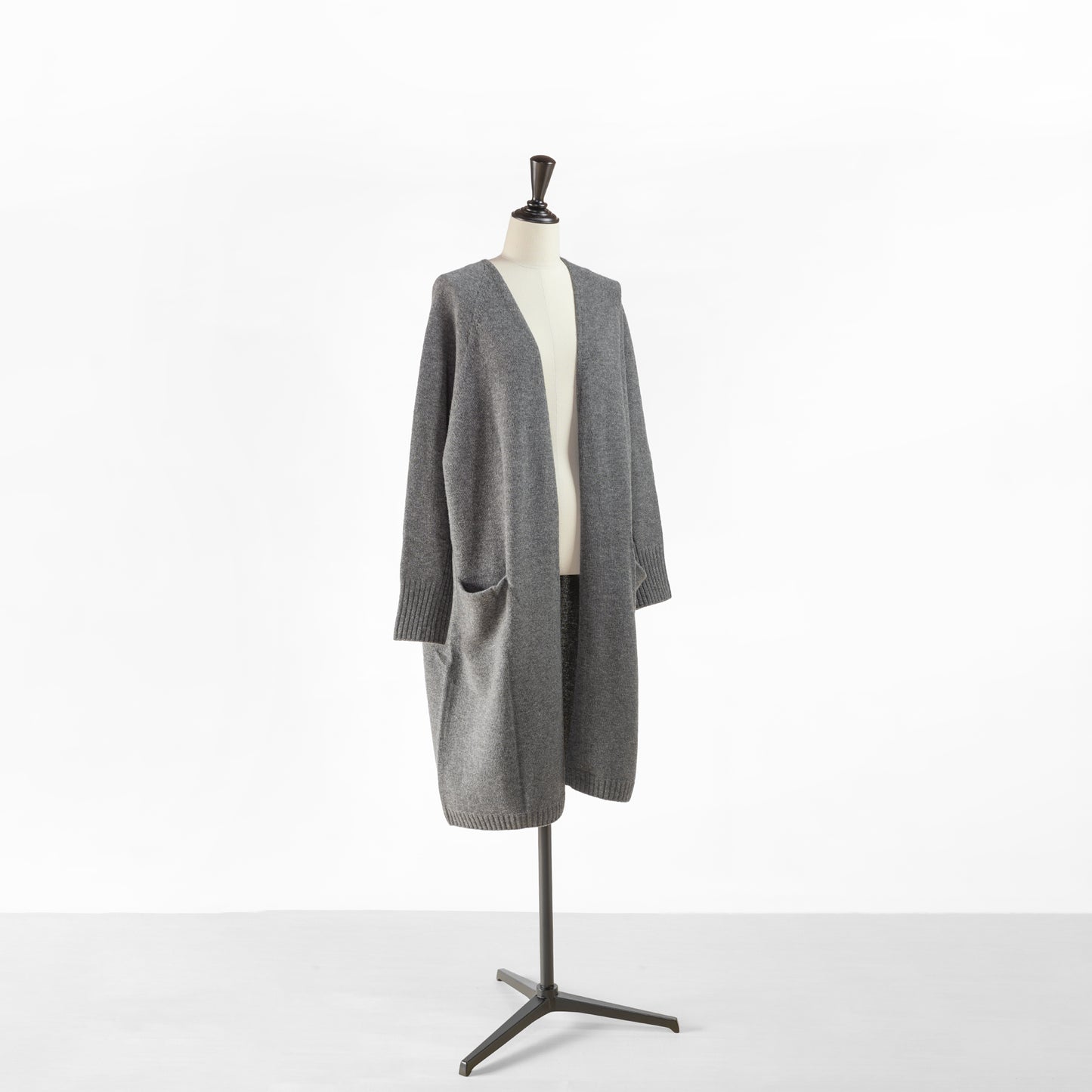 SARAHWEAR CASHMERE MIX KNIT LONG CARDIGAN