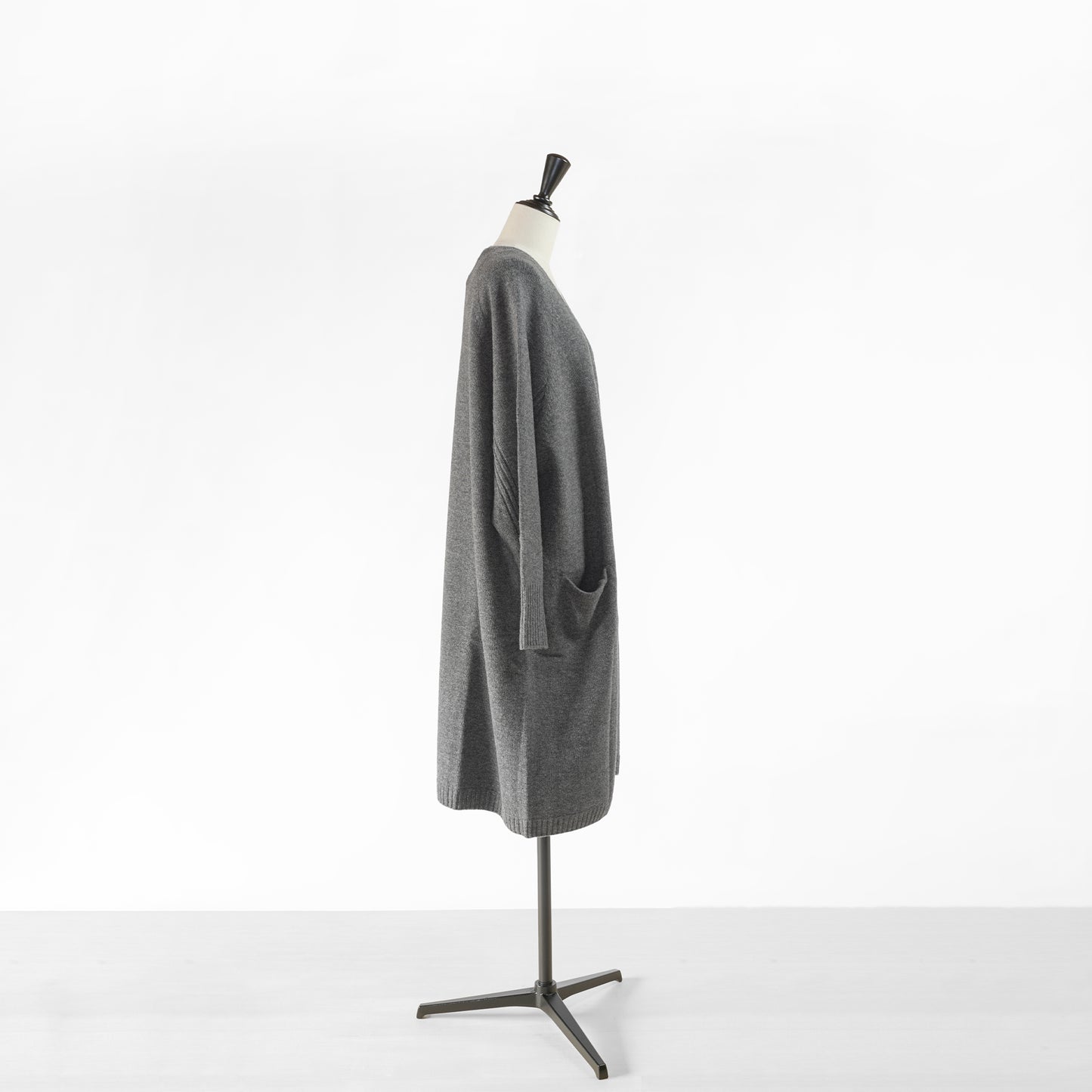 SARAHWEAR CASHMERE MIX KNIT LONG CARDIGAN