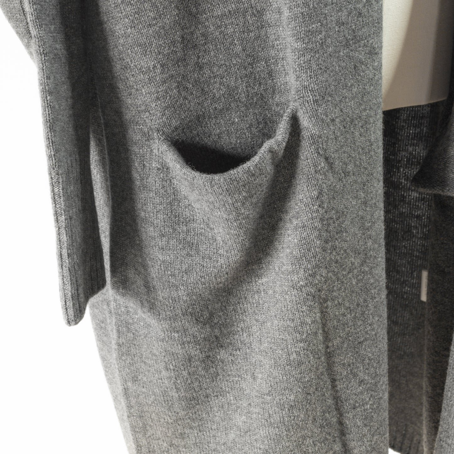 SARAHWEAR CASHMERE MIX KNIT LONG CARDIGAN