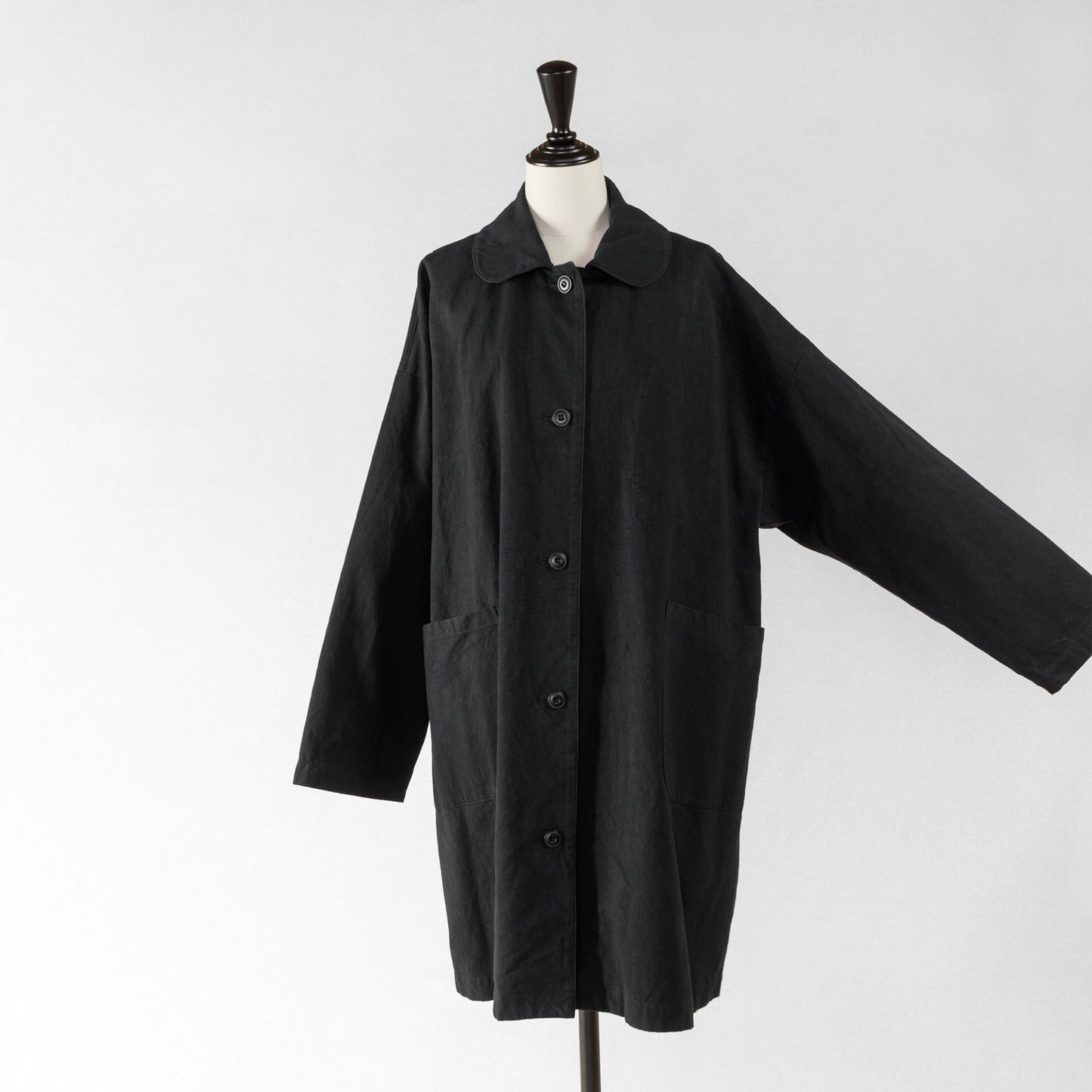 SARAHWEAR BEUYS COAT COTTON LINEN CANVAS