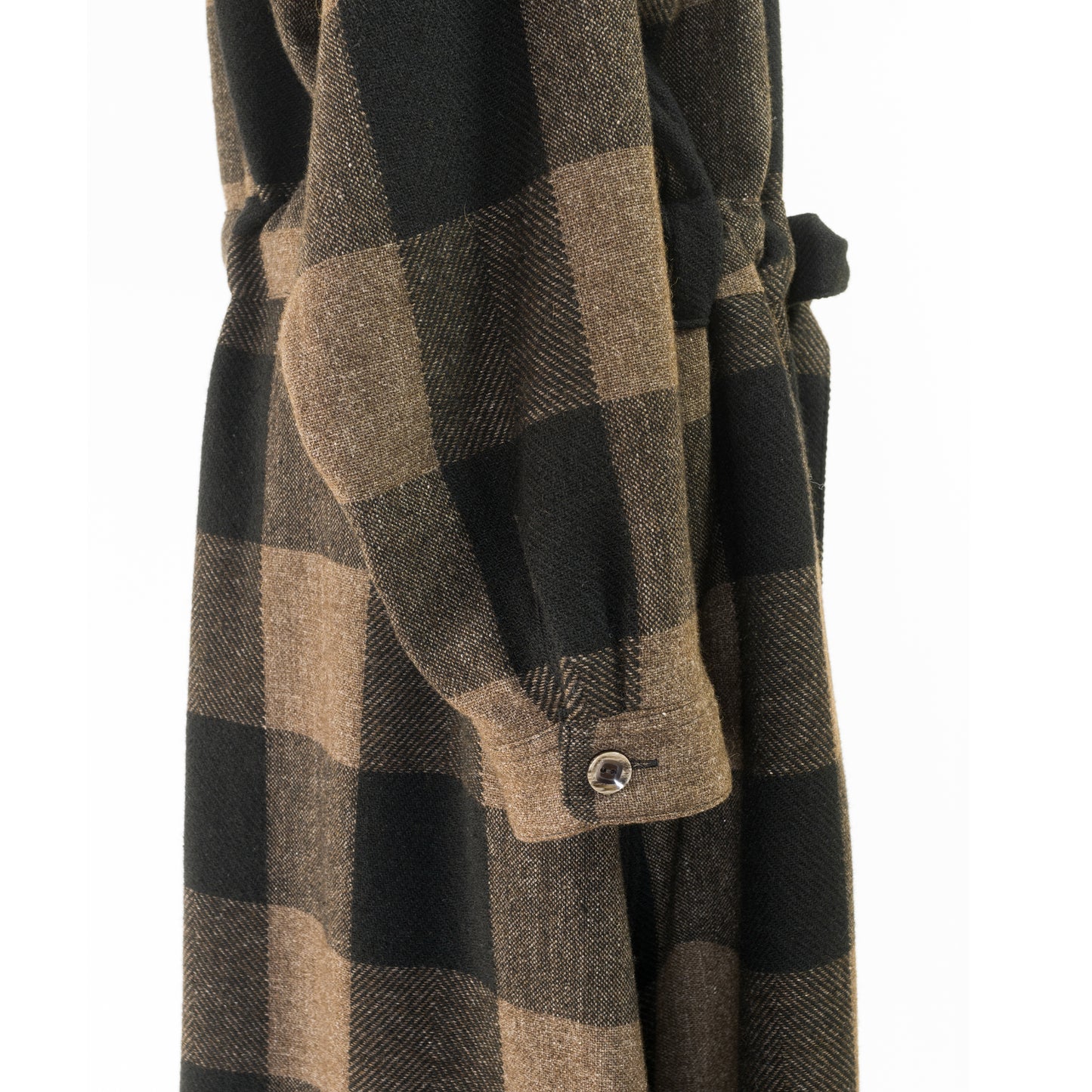 SARAHWEAR BLOCK CHECK GOWN DRESS