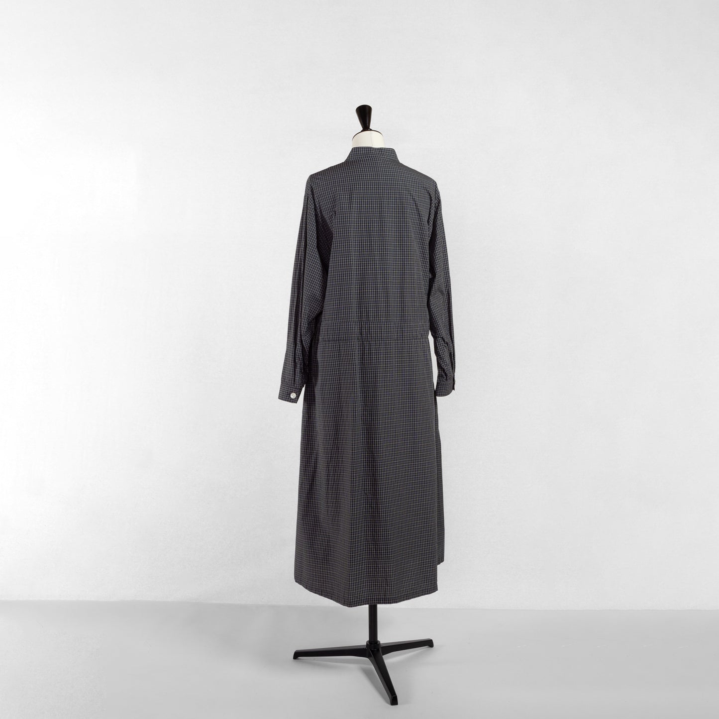SARAHWEAR <GOWN DRESS>COTTON POPLIN CHECK