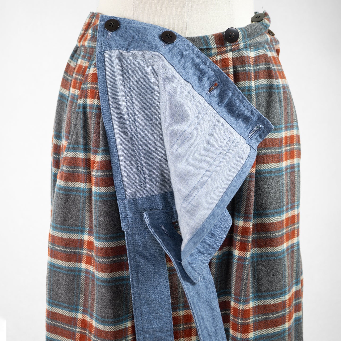 SARAHWEAR FLANNEL JUMPERSKIRT