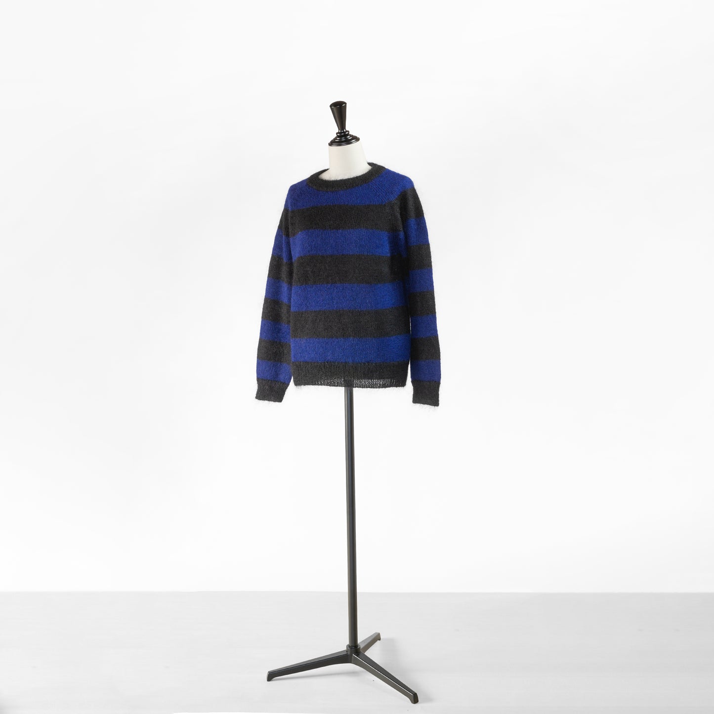 SARAHWEAR MOHAIR BORDER SWEATER