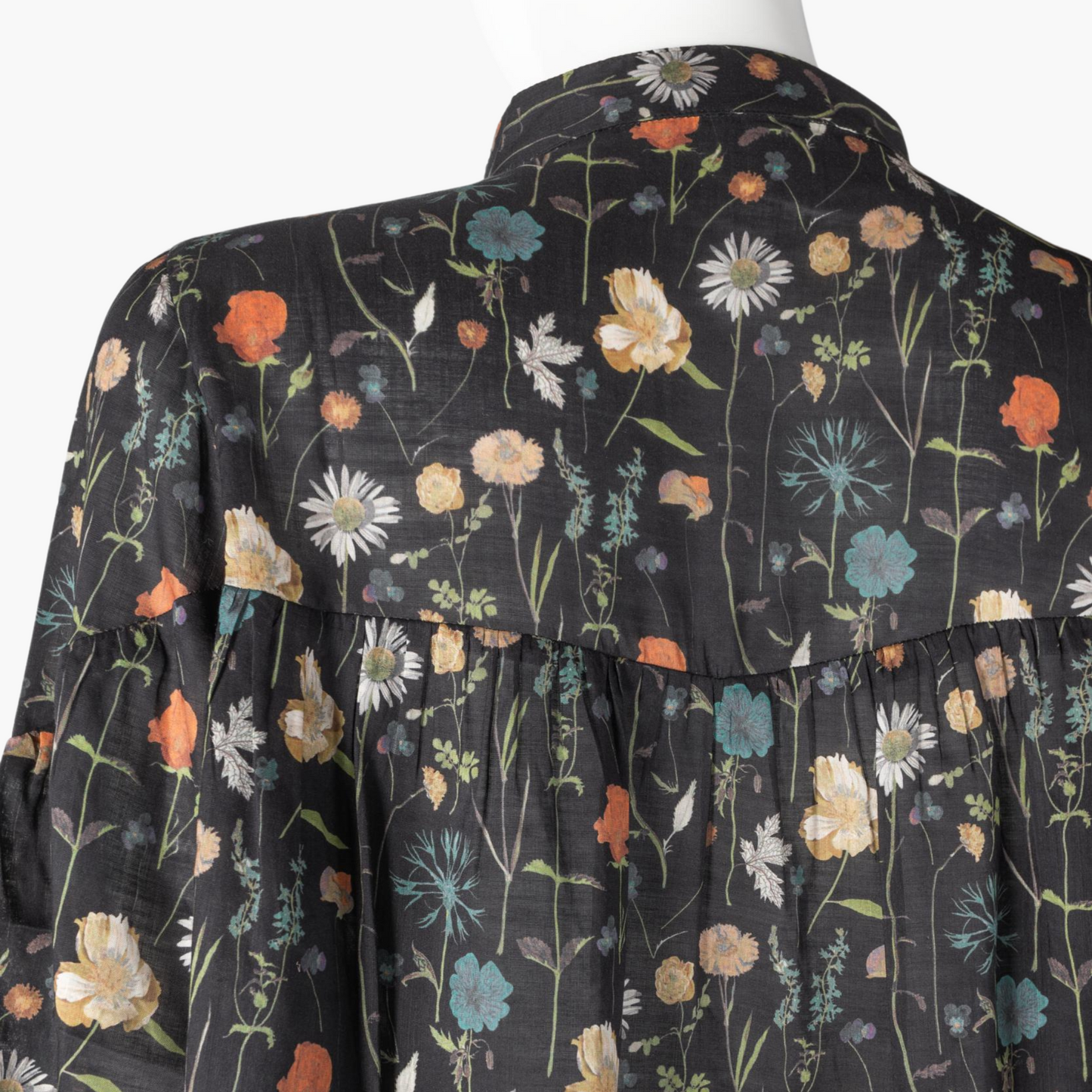 SARAHWEAR <LILY>LIBERTY “SPRING GARDEN” GATHER BLOUSE