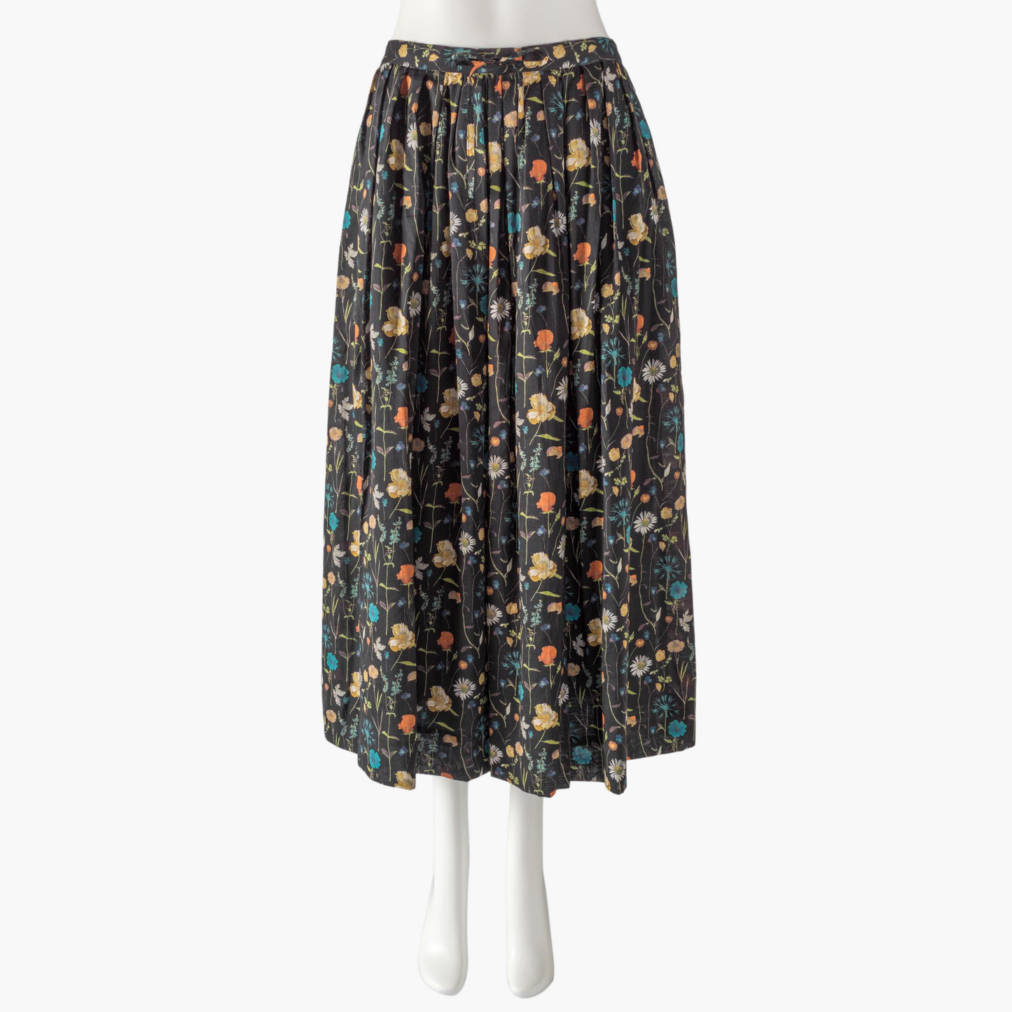 SARAHWEAR <KANAKO>LIBERTY “SPRING GARDEN” TUCK SKIRT