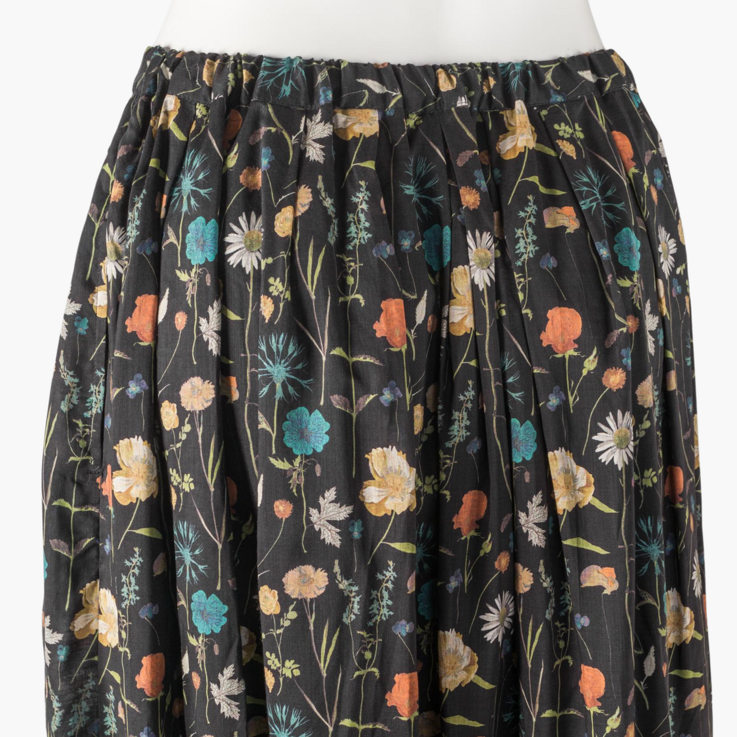 SARAHWEAR <KANAKO>LIBERTY “SPRING GARDEN” TUCK SKIRT