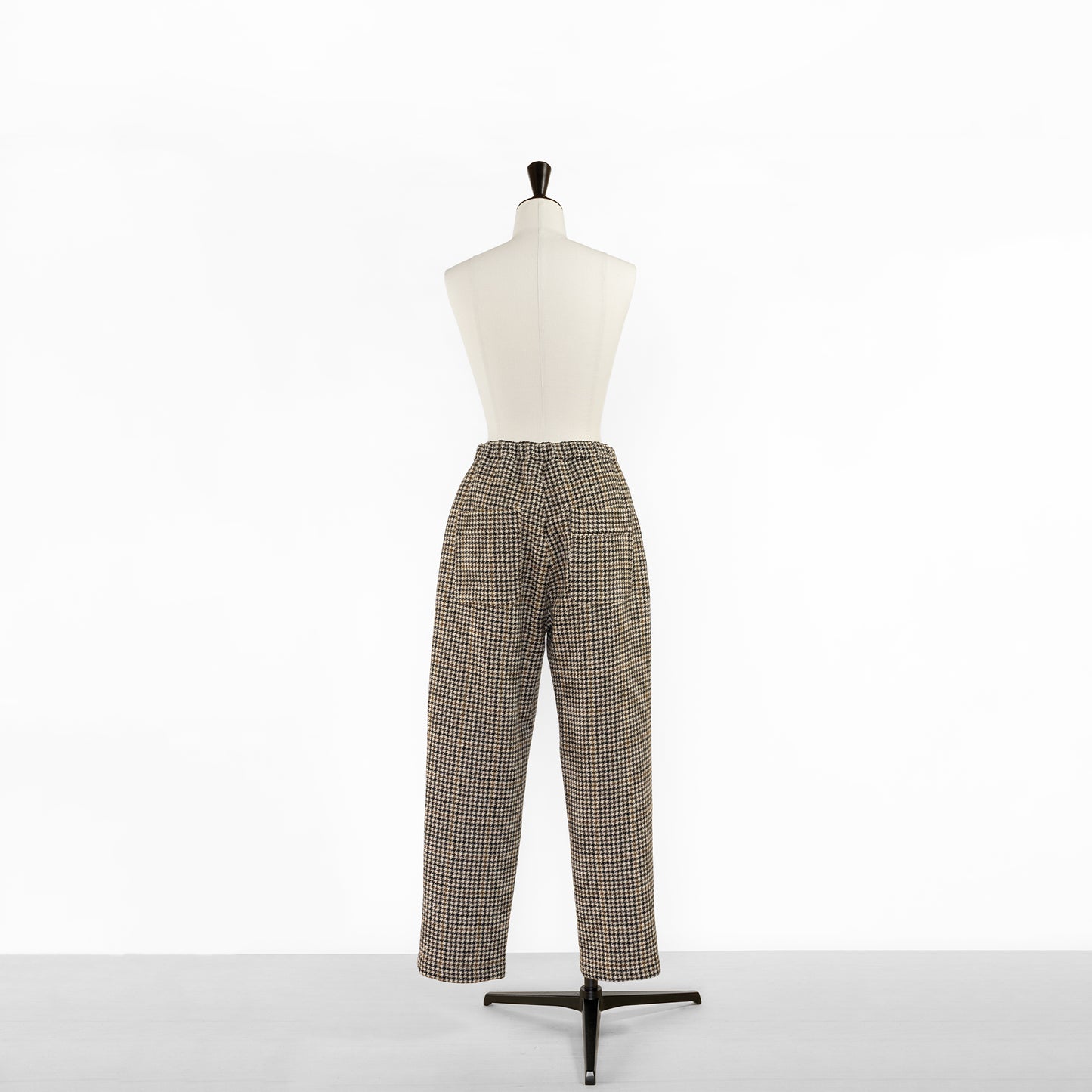 SARAHWEAR MOON BRITISH TWEED SOFT TAPERED PANTS