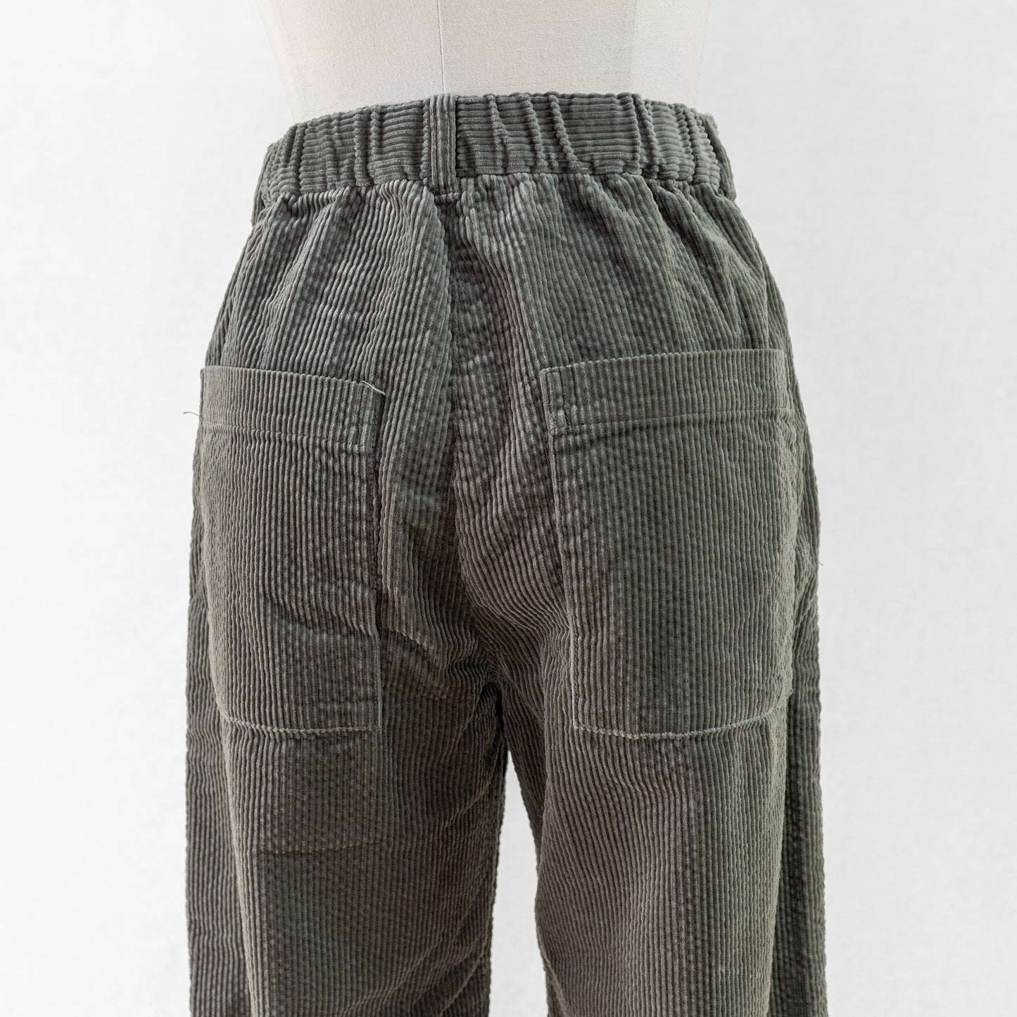 SARAHWEAR <CAROLE> SUCKER CORDUROY BAKER PANTS