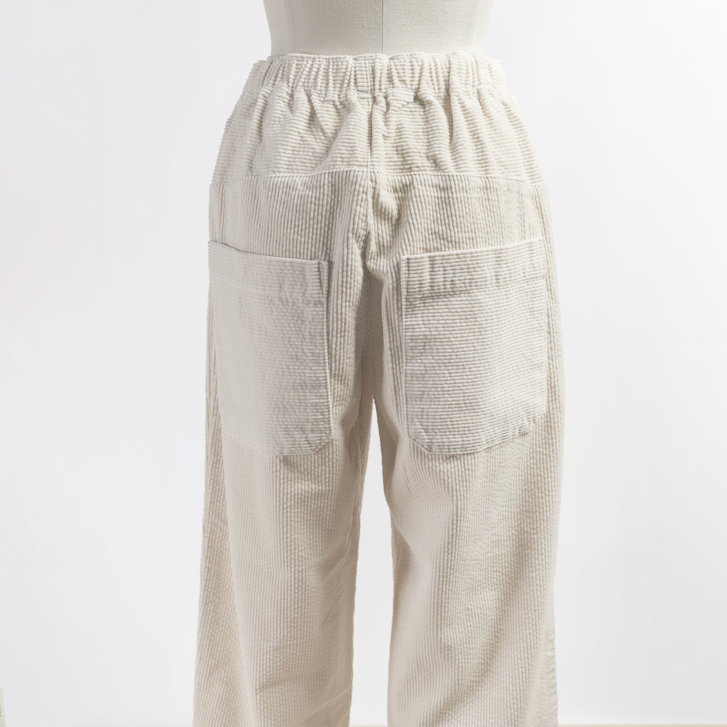 SARAHWEAR SUCKER CORDUROY BALLOON PANTS