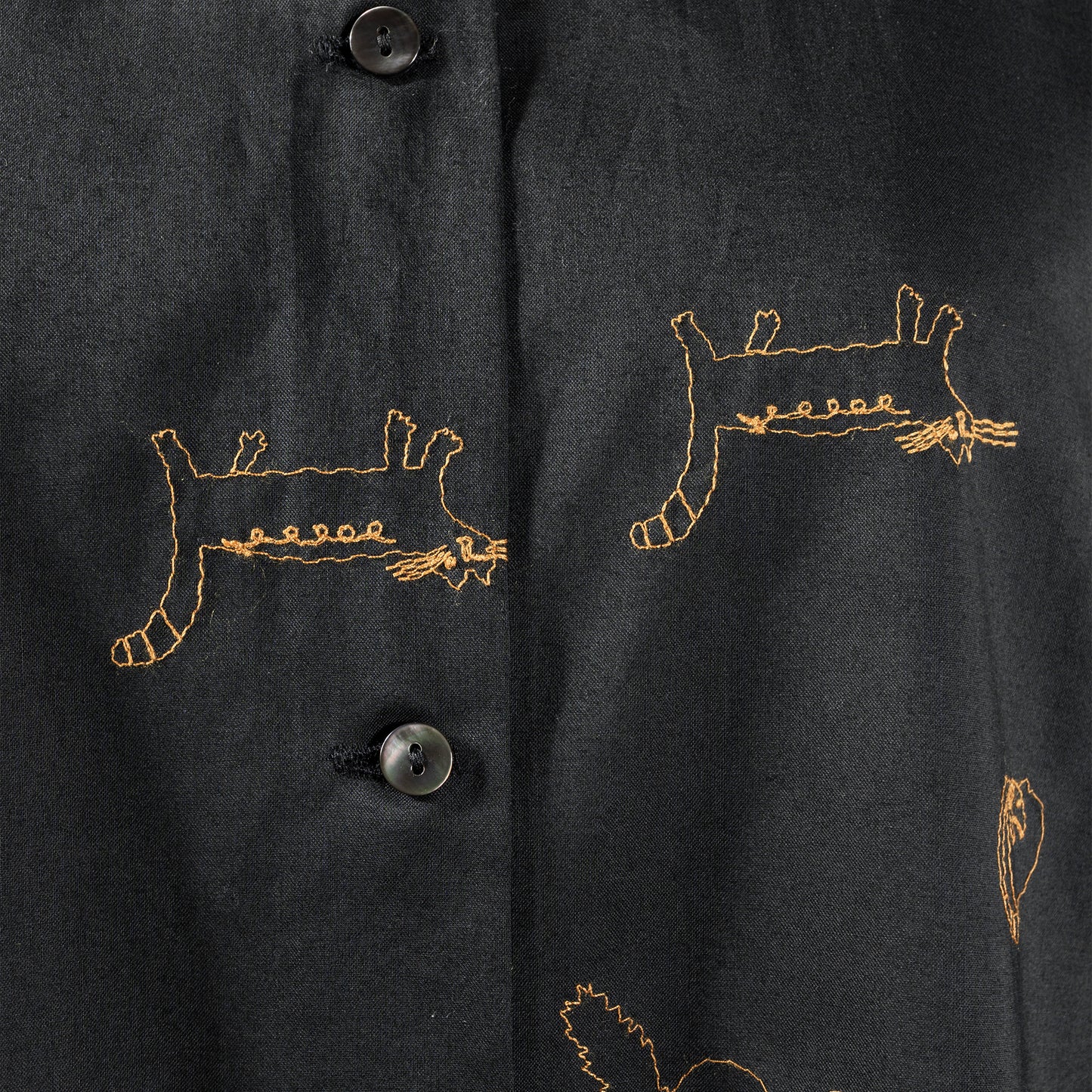 25SS SARAHWEAR 刺繍ローンブラウス