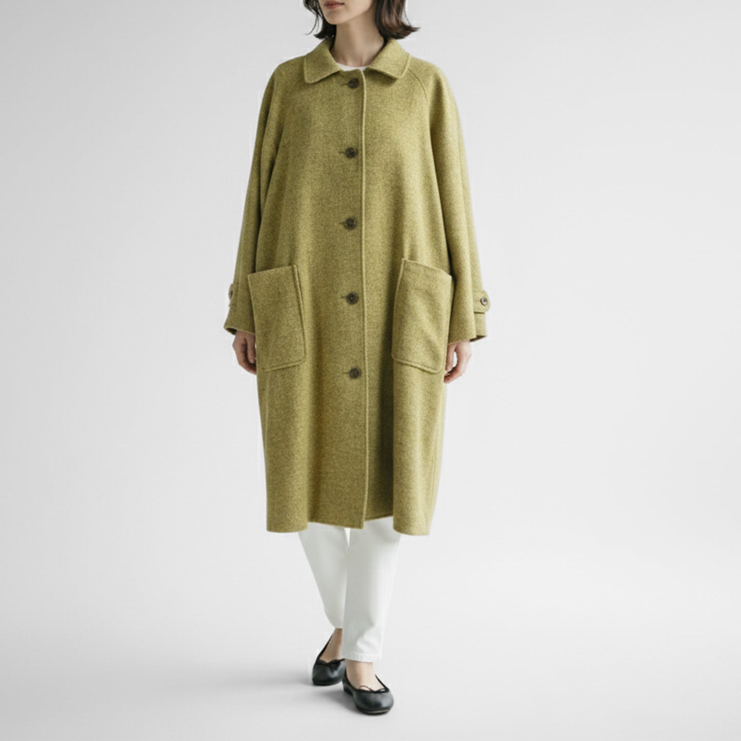 25AW SARAHWEAR <Lila>ブリティッシュツイードバルマカンコート C60236
