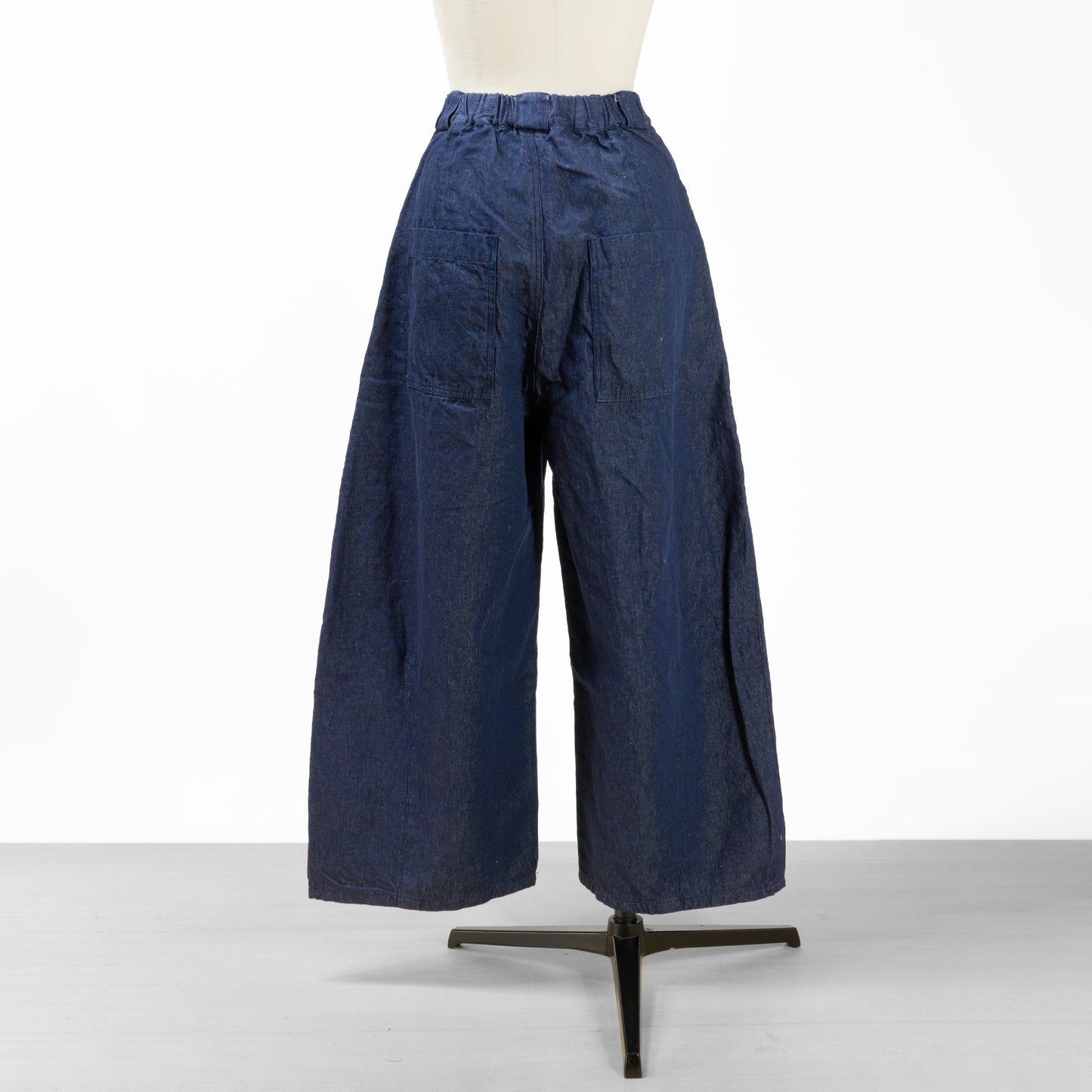 25SS SARAHWEAR コットンリネンデニムチューリップパンツ