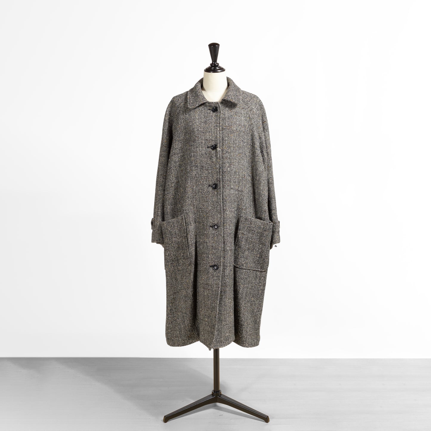 25AW SARAHWEAR <Lila>ミックスヘリンボーンバルマカンコート C60255