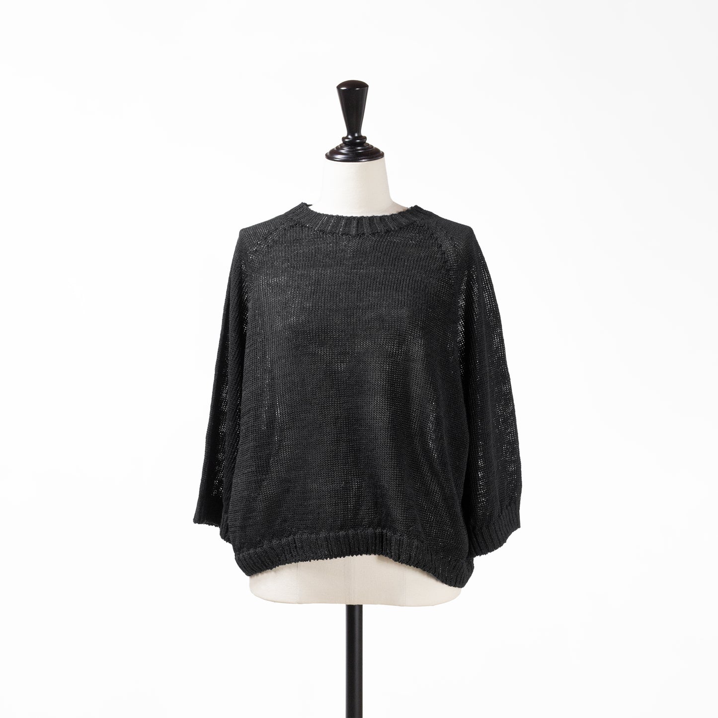 25SS SARAHWEAR リネン7分袖ニットプルオーバー