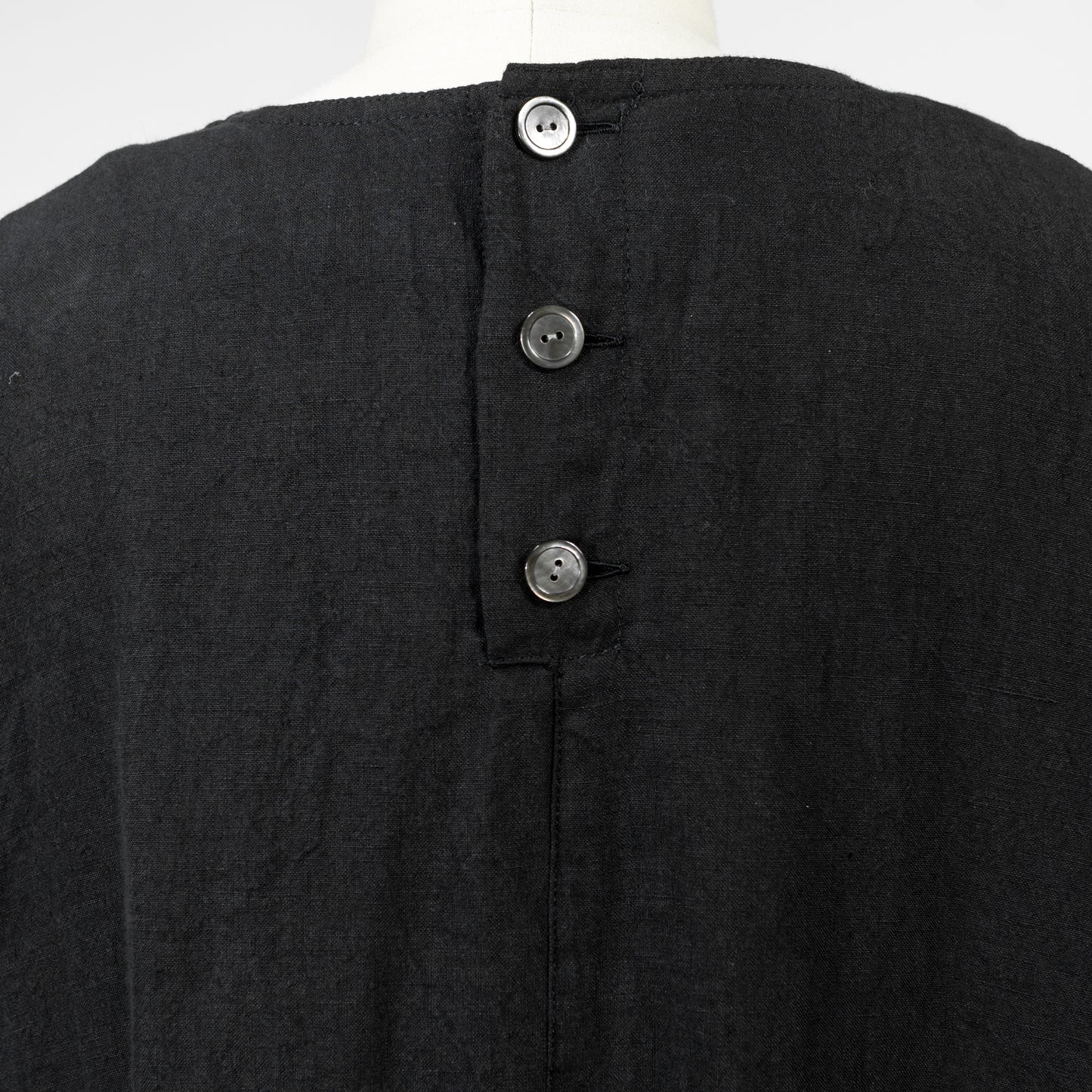 25SS SARAHWEAR ベルギーリネンVネックドレス