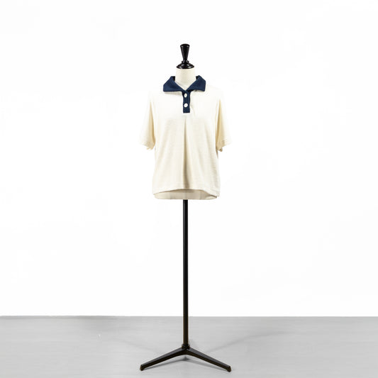 25SS SARAHWEAR パイルジャージーイタリアンカラーTシャツ