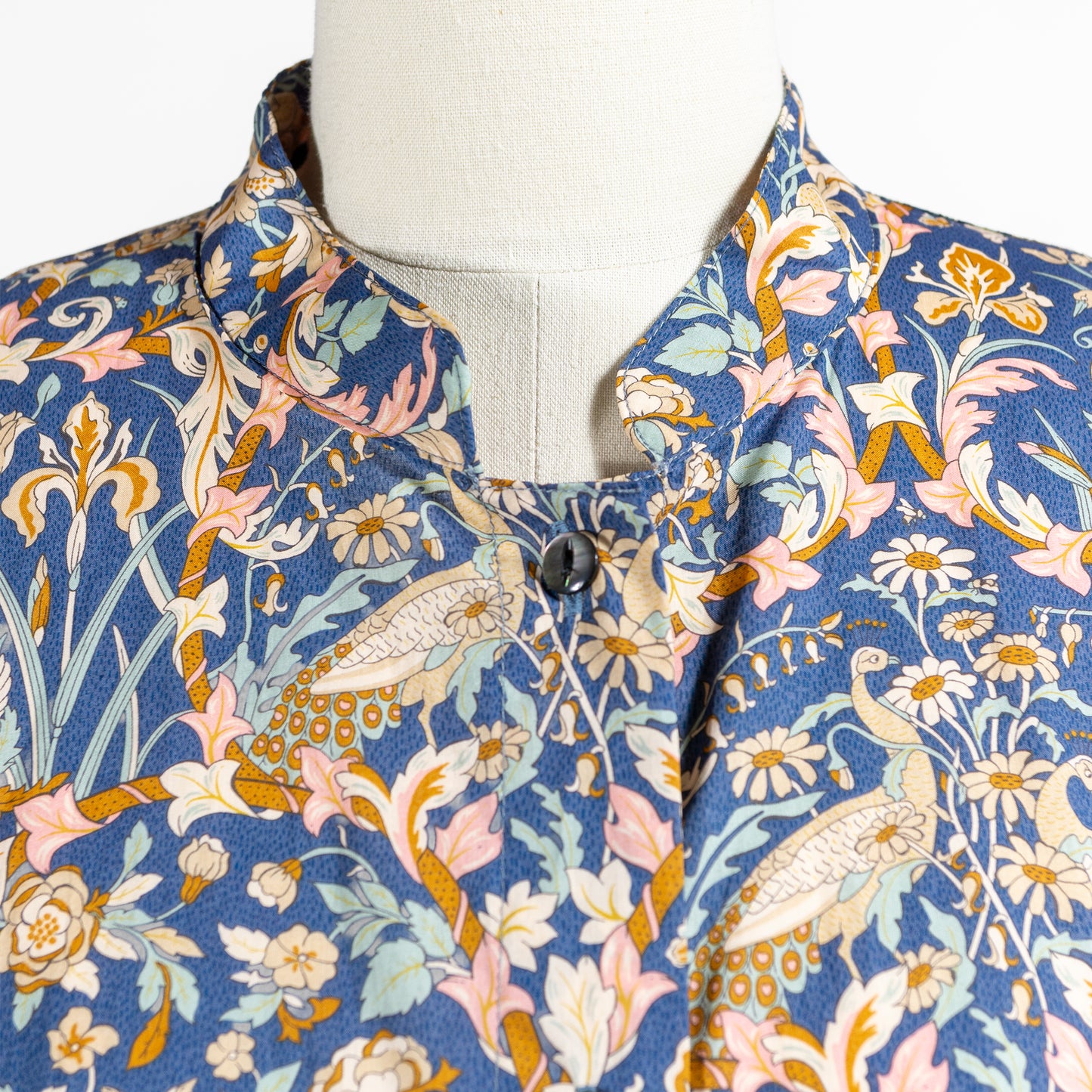 25AW SARAHWEAR リバティプリントロングシャツ C53047
