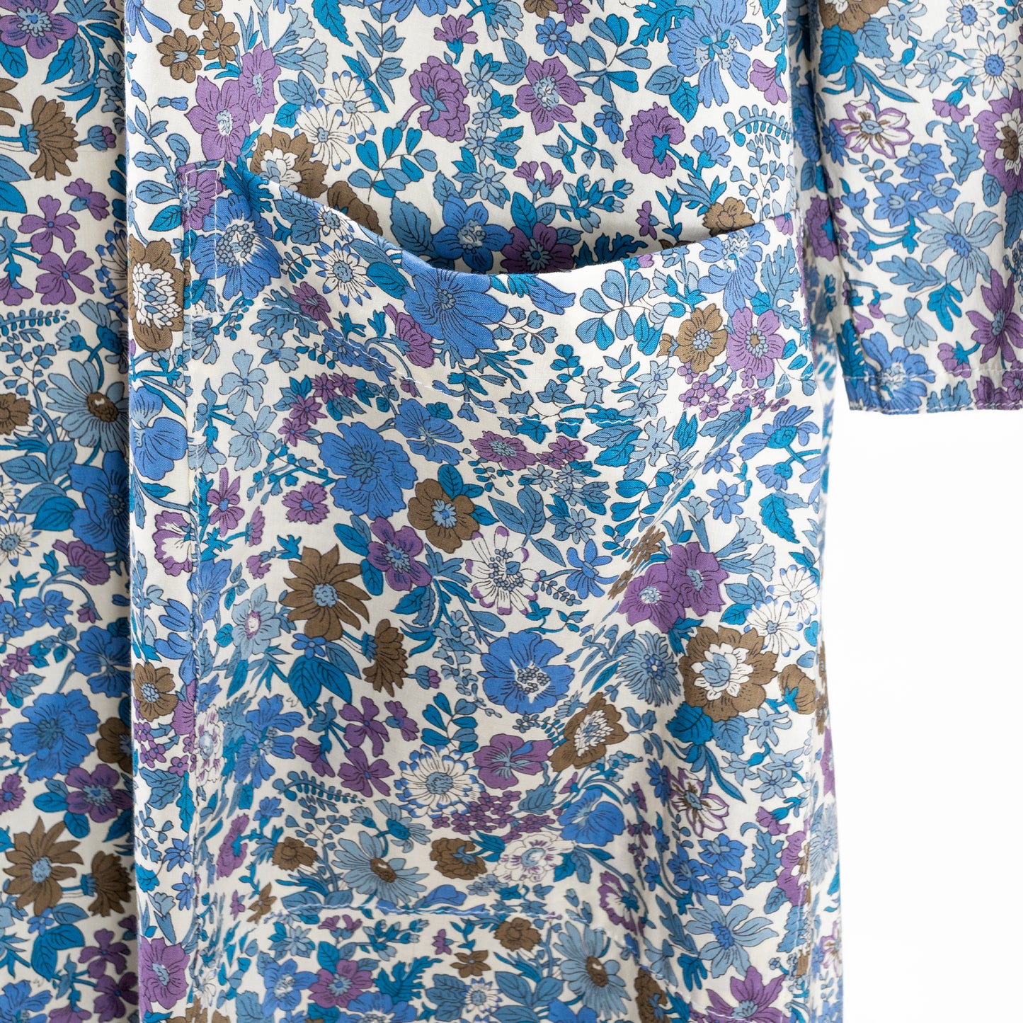 25SS SARAHWEAR リバティプリント<Emily>Vネックドレス