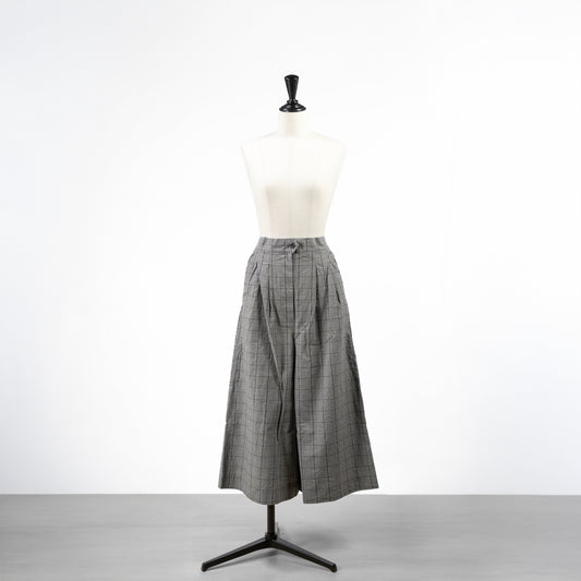 25SS SARAHWEAR チェックキュロットパンツ