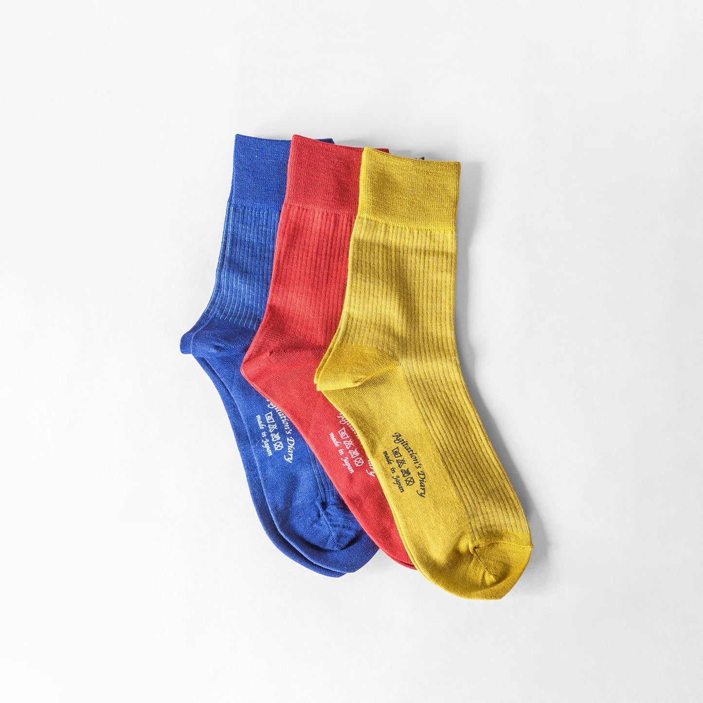 Agitation's Diary WOOL 3×1 RIB LIKE SOCKS