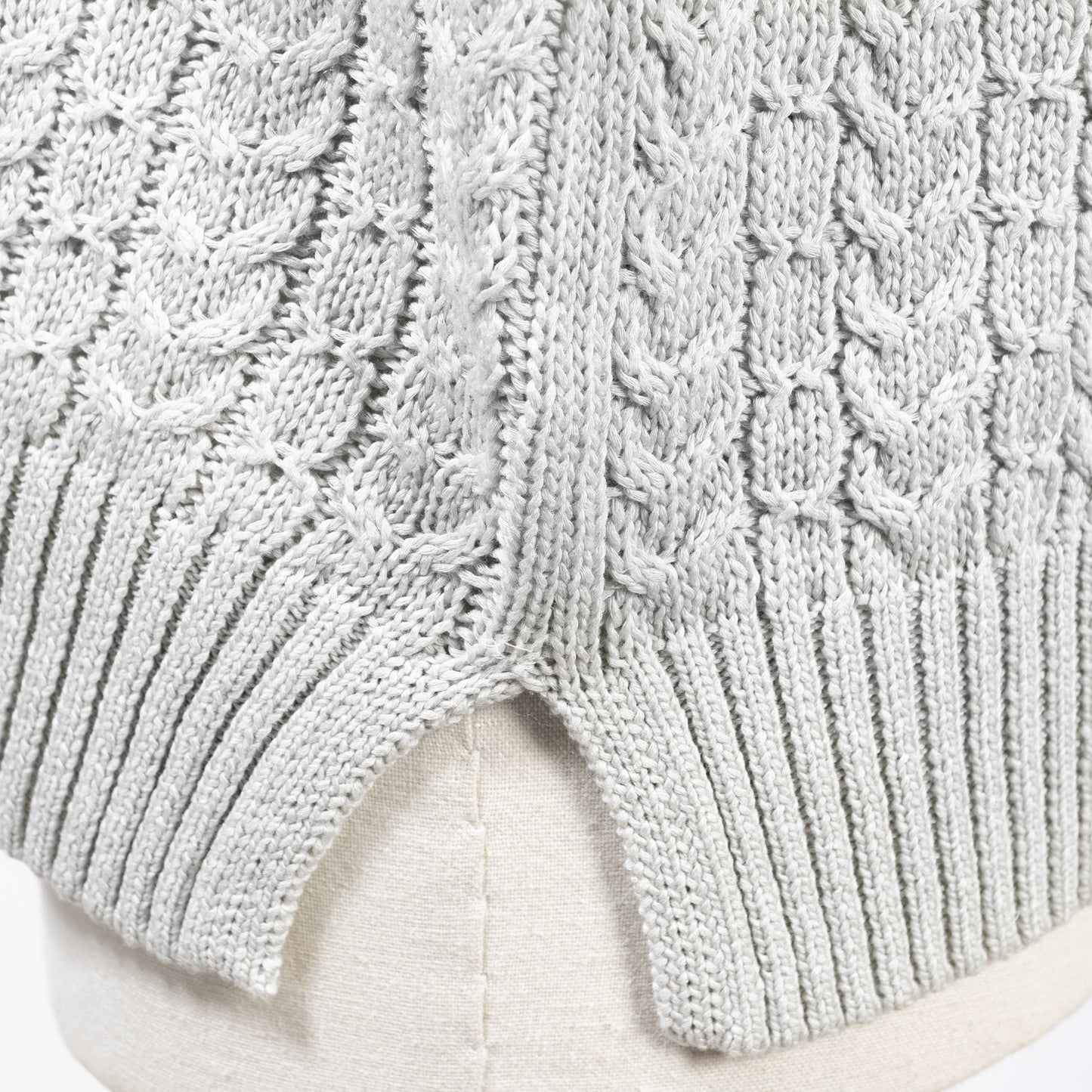 25SS STAMP AND DIARY MERCERIZATION COTTON ALAN KNIT VEST