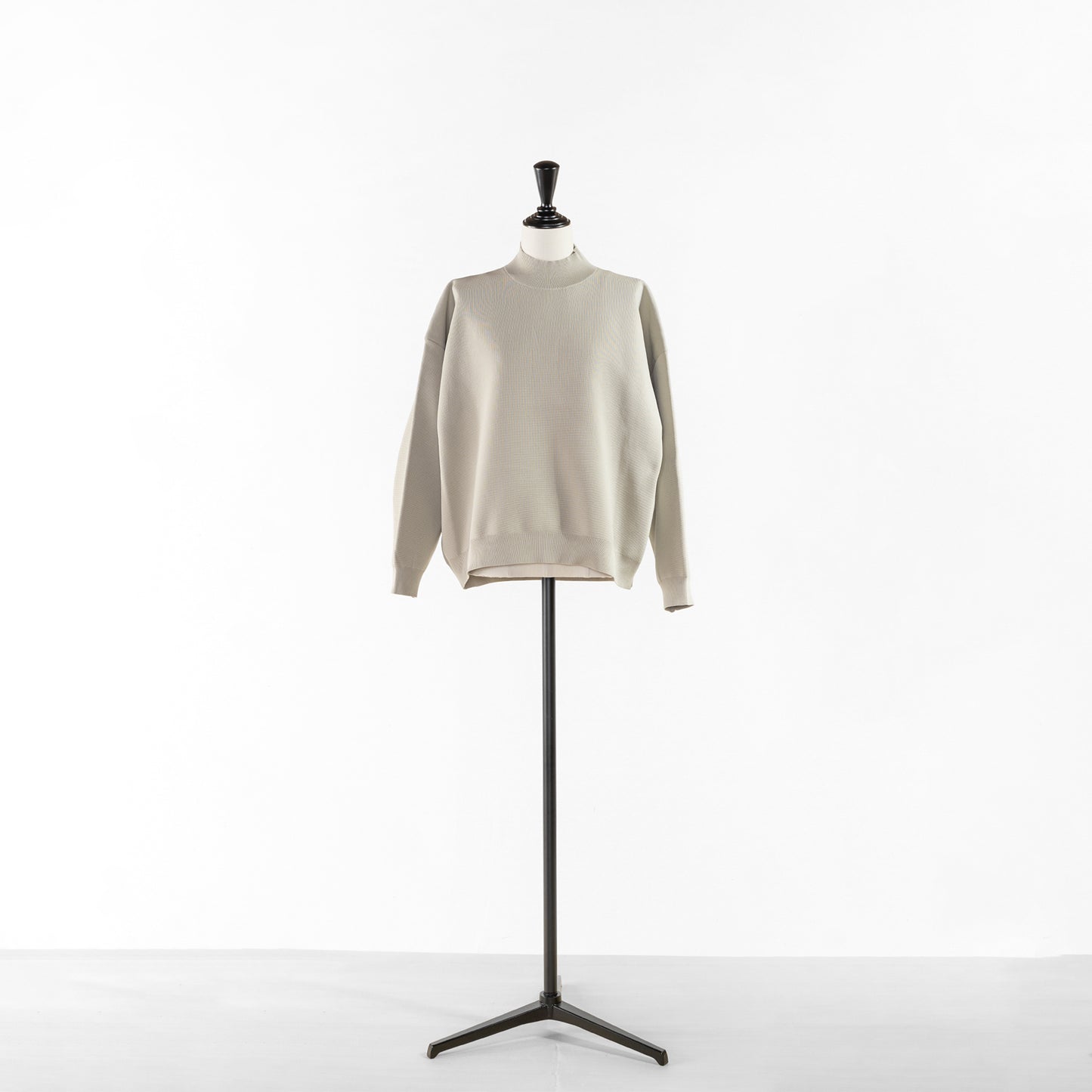 STAMP AND DIARY MILANO RIB BOTTLE NECK PULLOVER