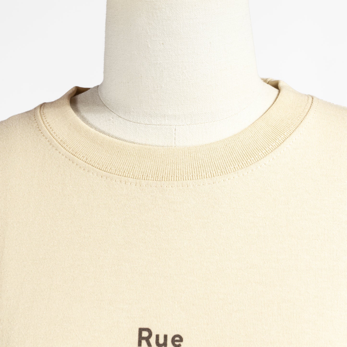 25AW ANGE IN DISGUISE プリントロングスリーブTシャツ ベージュ