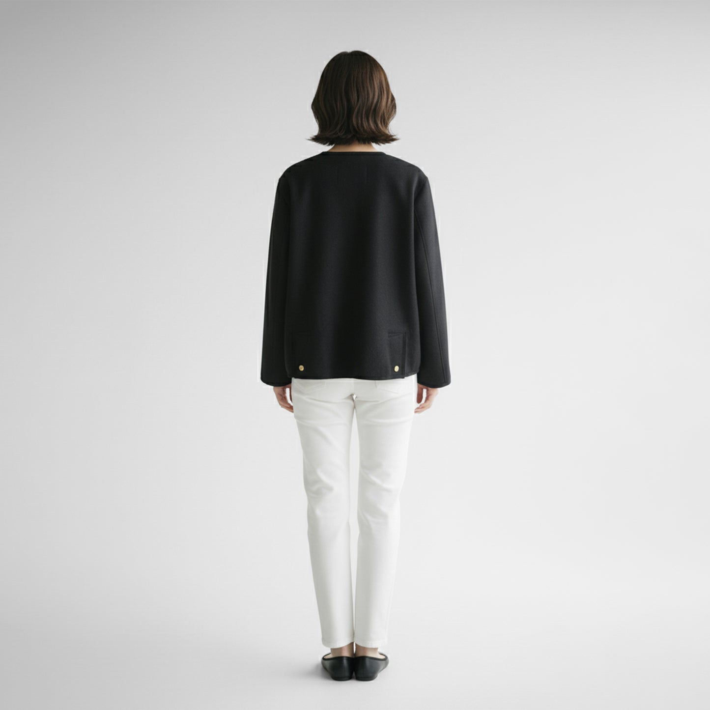 25AW Traditional Weatherwear アークリーAラインウールジャージー