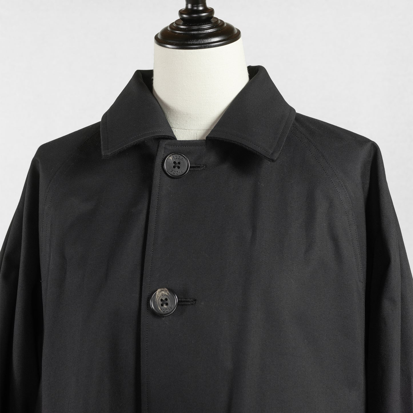 TICCA WOOL REVERSIBLE SOUTIEN COLLAR COAT