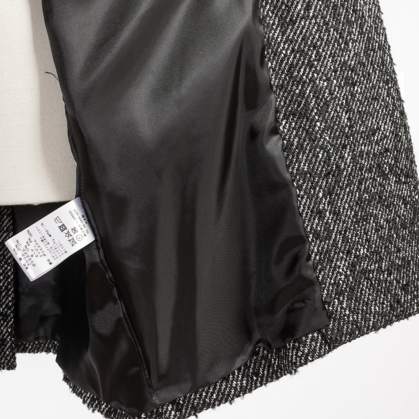 TICCA TWEED DOUBLE JACKET COAT