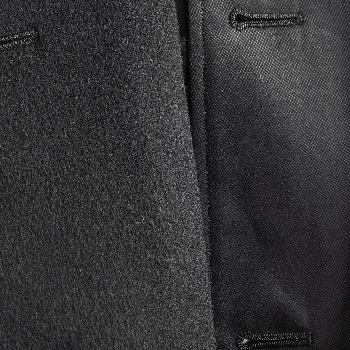 TICCA WOOL REVERSIBLE SOUTIEN COLLAR COAT