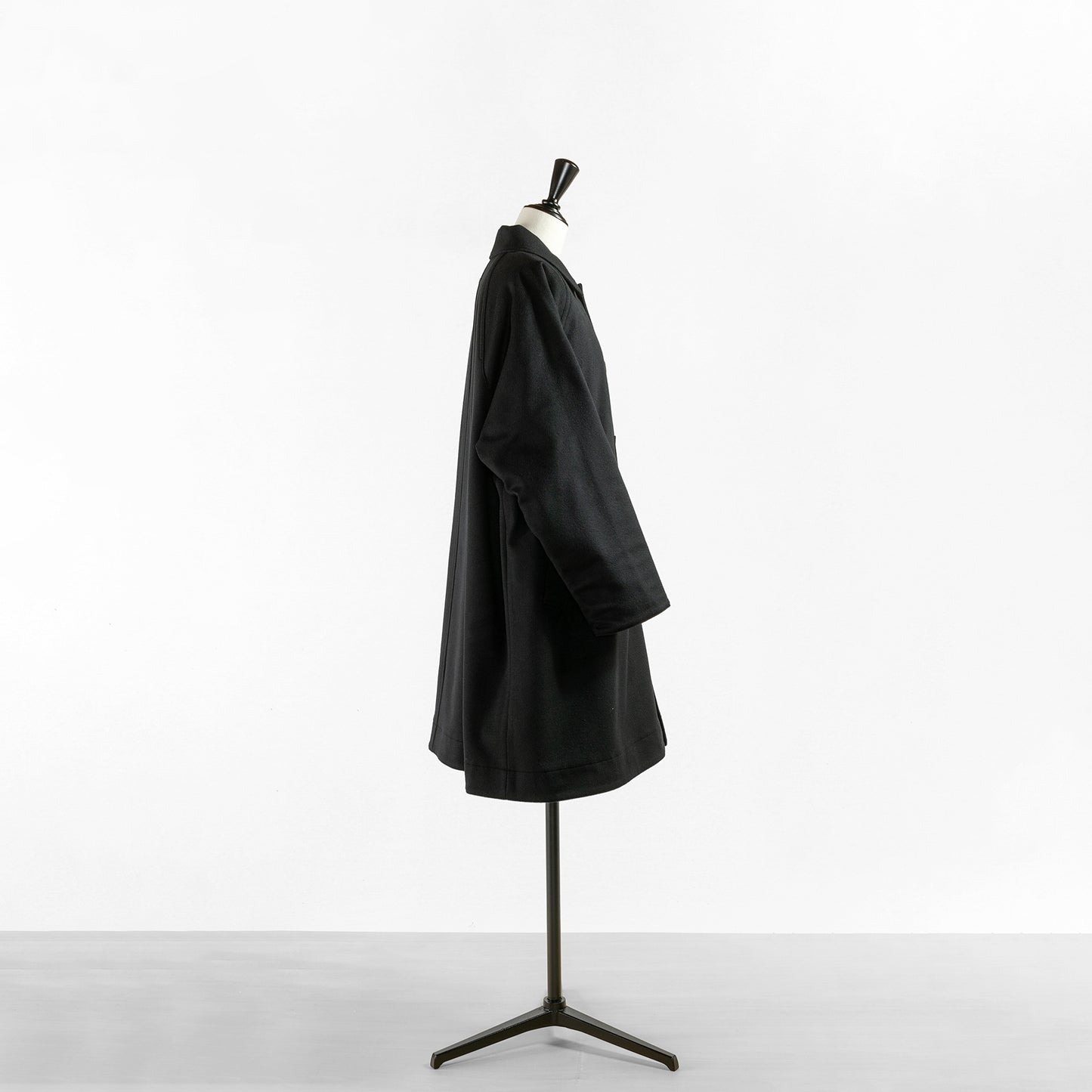 TICCA WOOL REVERSIBLE SOUTIEN COLLAR COAT