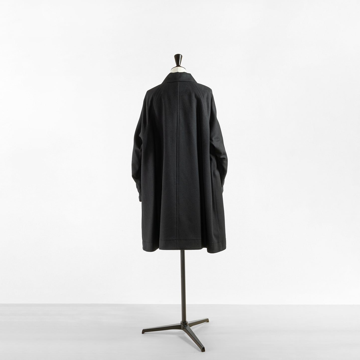 TICCA WOOL REVERSIBLE SOUTIEN COLLAR COAT