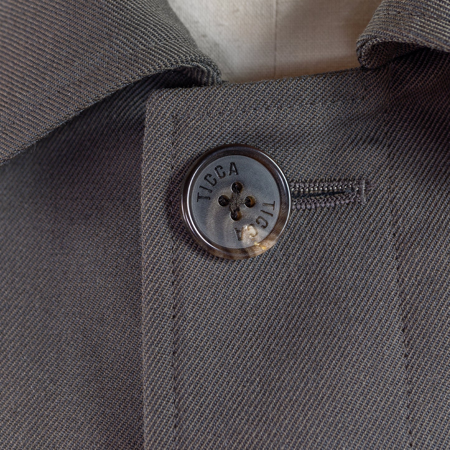 TICCA DRESS SOUTIEN COLLAR COAT