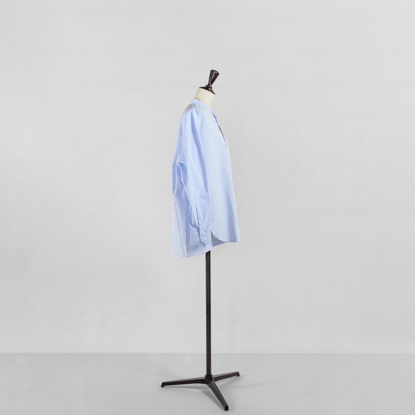 TICCA NO COLLAR SHIRT WASH
