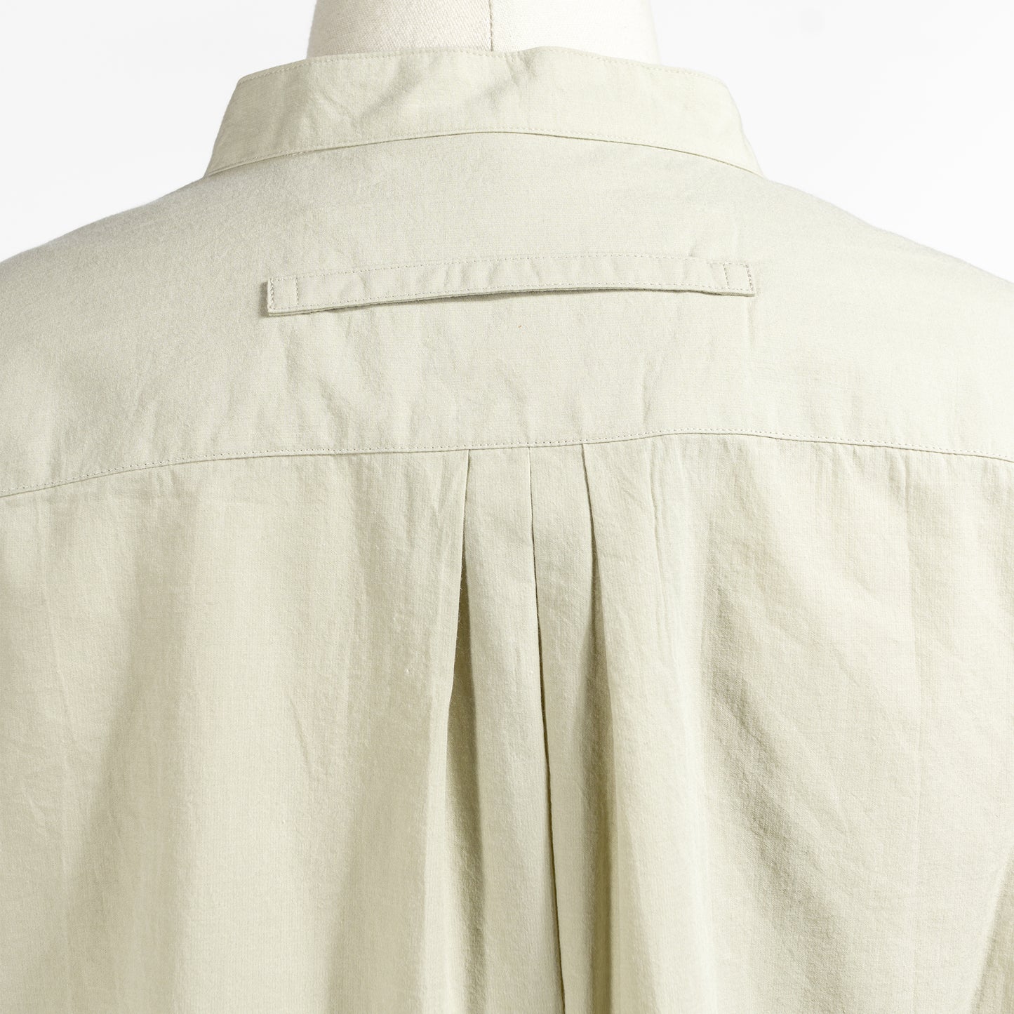 25AW TICCA ハーブノーカラーシャツ TBEA-111