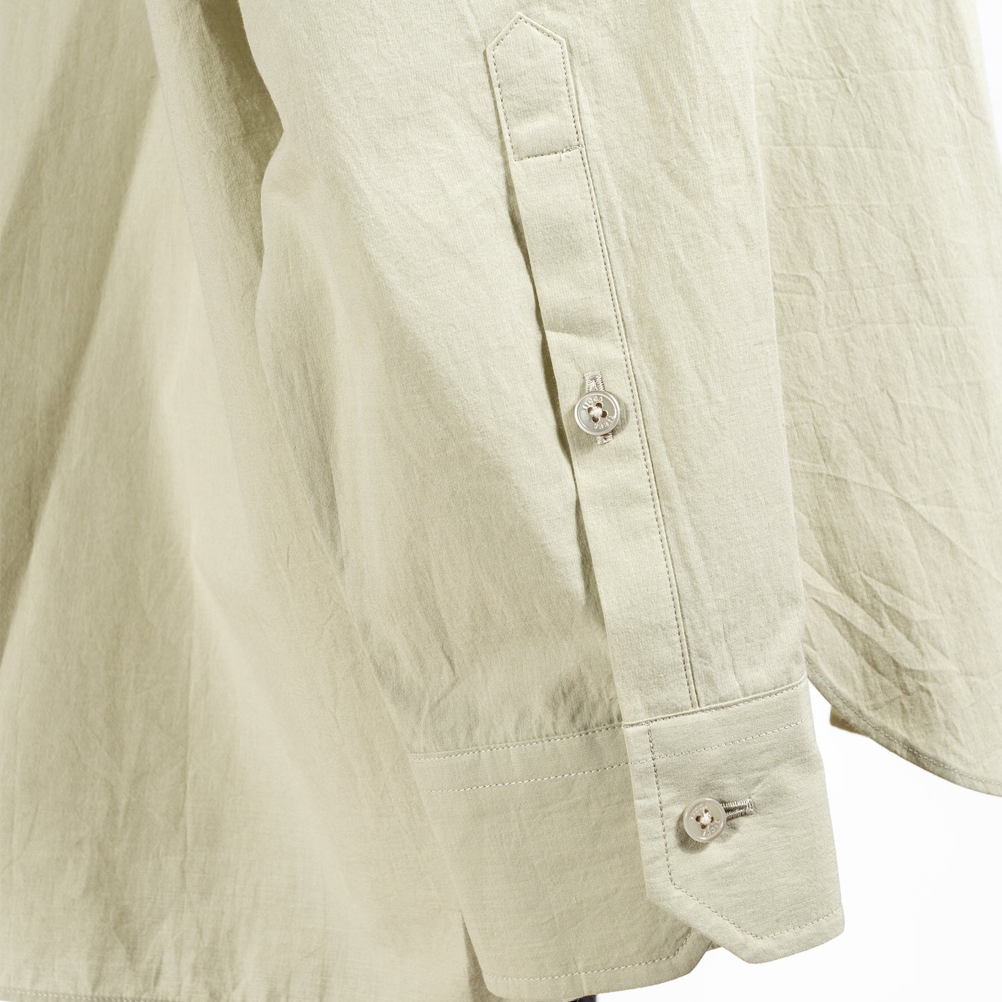 25AW TICCA ハーブノーカラーシャツ TBEA-111