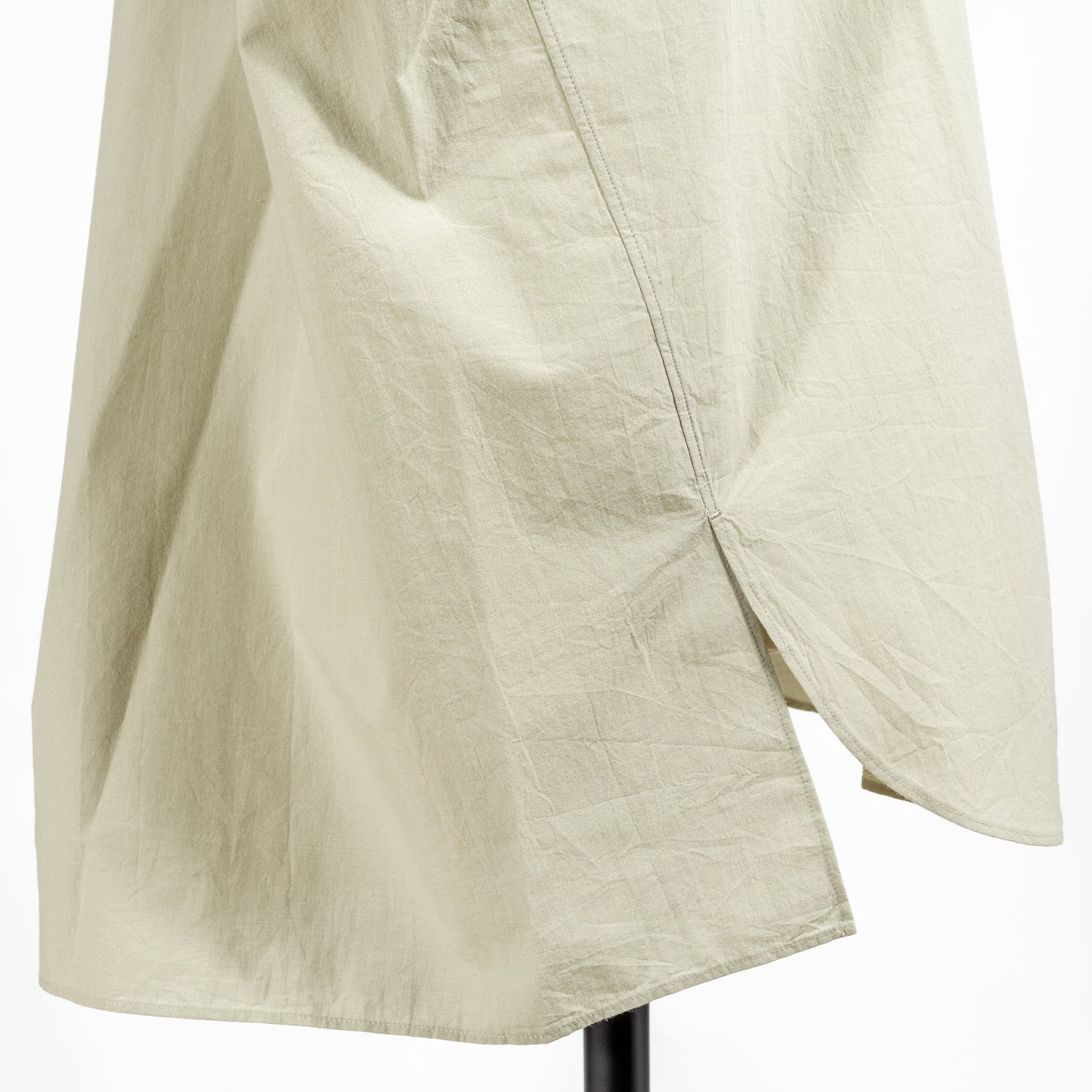25AW TICCA ハーブノーカラーシャツ TBEA-111