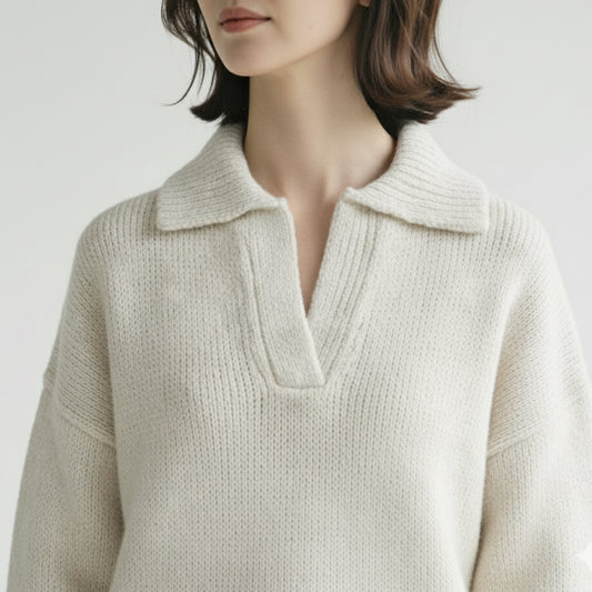 25AW TICCA ウールカシミヤスキッパープルオーバー TBEA-332