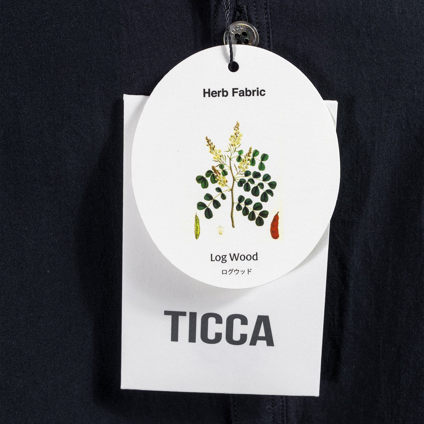25AW TICCA ハーブノーカラーシャツ TBEA-111