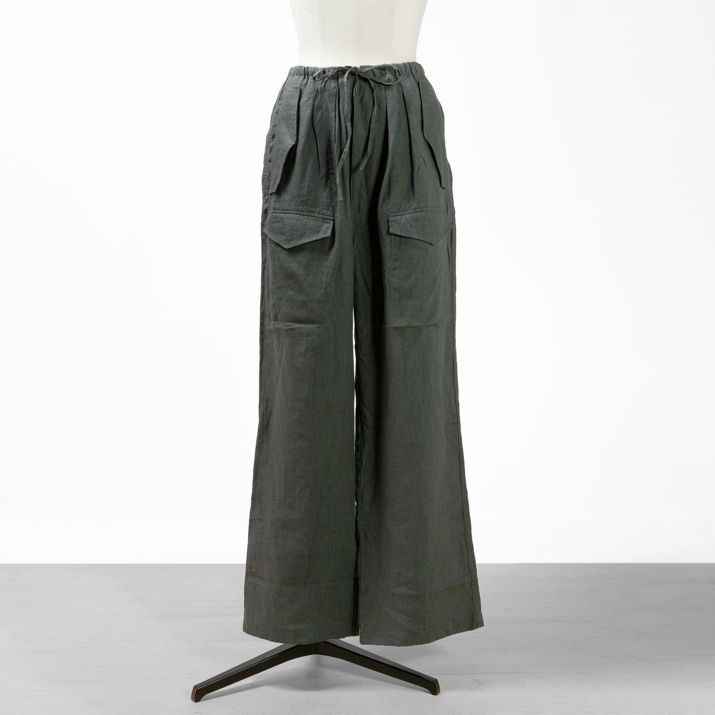 25SS TICCA リネンカーゴパンツ