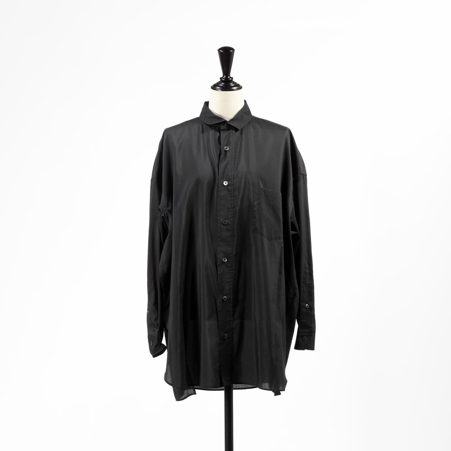 25SS TICCA コットンシルクスクエアビッグシャツUNI