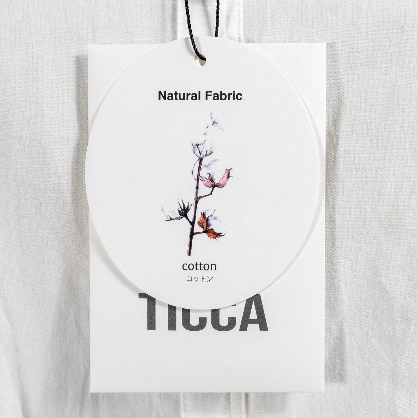 25AW TICCA ハーブノーカラーシャツ TBEA-111