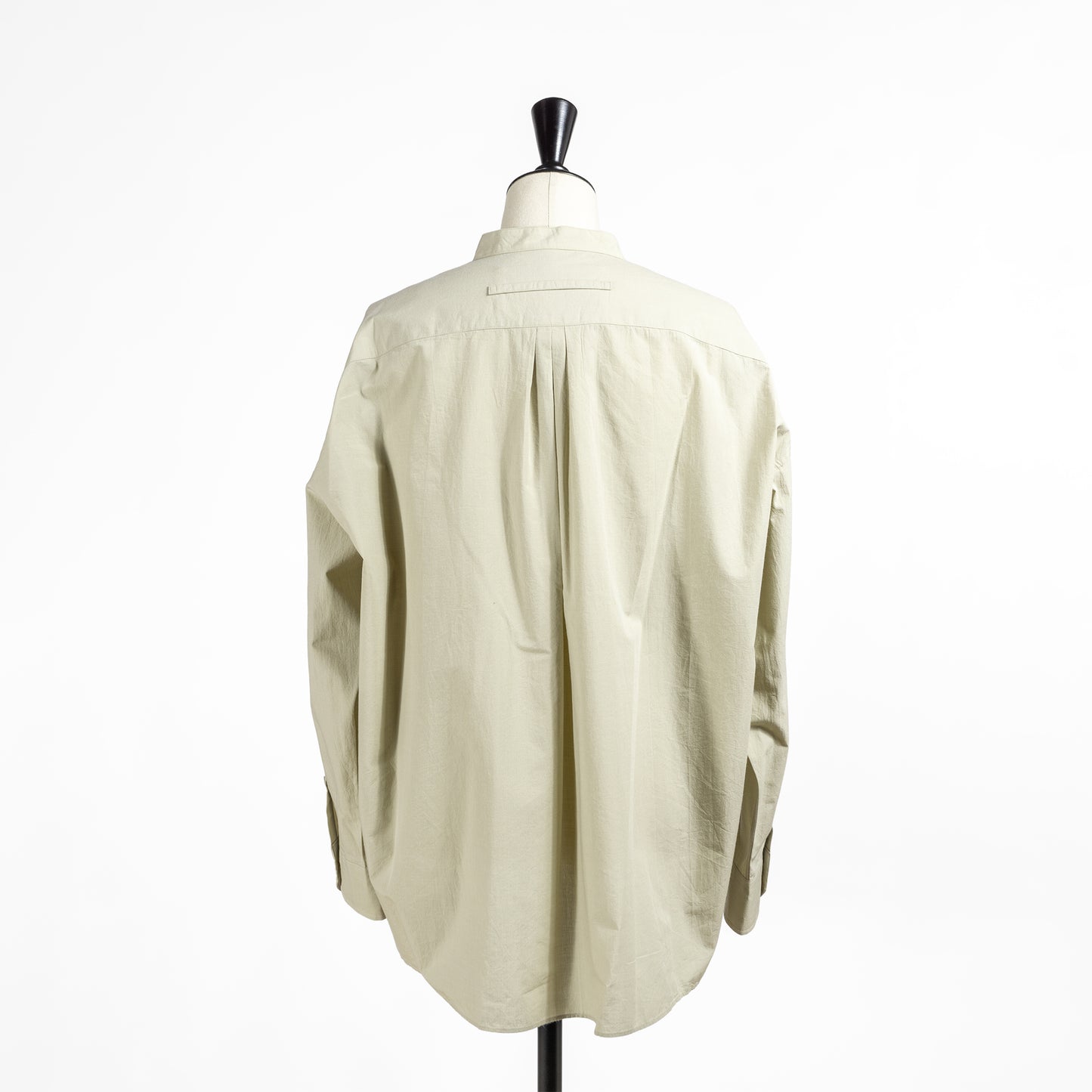25AW TICCA ハーブノーカラーシャツ TBEA-111